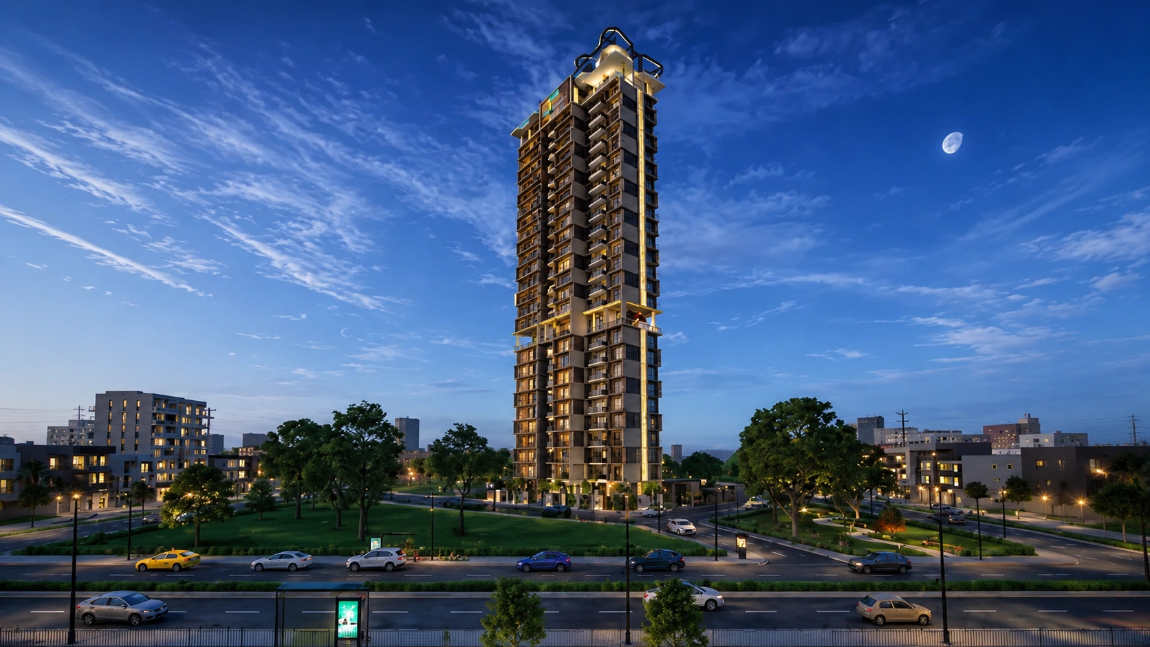 EV Home 23 Malibu West Kopar Khairane – luxury living spaces